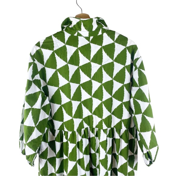 Anthropologie Bettina Tiered Shirt Dress by Maeve 1X New - Picture 8 of 10